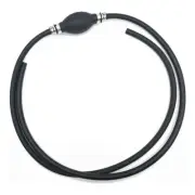 5/16" Fuel Gas Hose Line Assembly & Primer Bulb Marine Outboard Boat Motor Black