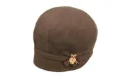 GOORIN BROTHERS Ladies Hooty Drop-Slope Cloche Hat - Brown