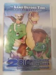 The Land Before Time Double Feature DVD -Big Freeze & Journey to Big Water- NEW