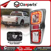 RH Right Tail Light Rear Lamp LED Chrome For Isuzu DMax D-Max RG Ute 2020~2024 (for: Isuzu)
