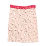 [Prada] Prada Floral-print Mini Skirt 40 IT PINK/NEUTRALS