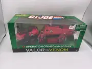 2004 G.I. Joe Operation Crimson Sabotage K.B. Exclusive Valor Vs Venom Sealed