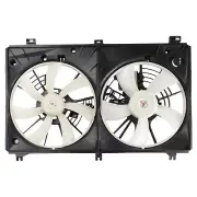 Dual Radiator and Condenser Fan Assembly for Lexus GS300, RC300, GS350, RC350, (for: Lexus)