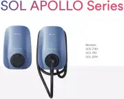 SOLPLANET SOL 7.4H SOL APOLLO 7.4 kW 32A 1 phase EV Charger with 5m cable
