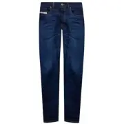 Diesel D-Luster Plain Dark Blue Jeans