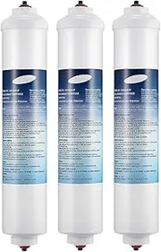 Refrigerator Water Filter Refrigerator Water Purifier,Compatible for Samsung，DA29-10105J，HAFEX/EXP WSF-100 Aqua-Pure Plus，5231JA2010B GE GXRTQR(3pcs)