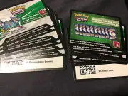 9X Pokemon XY Roaring Skies Code & 9X XY Steam Siege TCG Online Code Pokémon