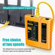 Network LAN Cable Wire Line Tester Tool RJ45 RJ11 RJ12 CAT5 UTP Ethernet Kit US