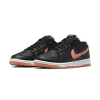 在飛比找PChome24h購物優惠-Nike Dunk Low Black Amber Brow