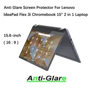 2X Screen Protector For Lenovo IdeaPad Flex 3i Chromebook 15" 2 in 1 Laptop 15.6