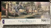 Sealed Thomas Kinkade Hometown Lake 700 Piece Puzzle Ceaco 34 x 12 NOS