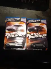 Hot Wheels Silver Series 2025 F&F Villains Aston Martin DB9 + Delorean Alpha5
