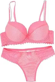 [MOBUTOFU] Underwear Bikini Ladies Cotton Panties Bras for Panties Soft Bra Stick Bras for Ladies Panties Ladies Bras Lady- Briefs Pink Acrylic