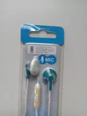 Phillips Bass Sound - Blue And White In Ear Headphones With Microphone