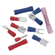 Electrical Automatic Wire Stripper Crimper Cutter Multi Tool + Terminals