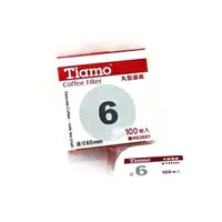 在飛比找蝦皮購物優惠-Tiamo 6號 丸型 圓形 濾紙 HG3021 冰滴壺 摩