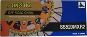 SUNSTAR CHAIN MXR2 NON-SEALED 520X120GLD/GLD SS520MXR2-120