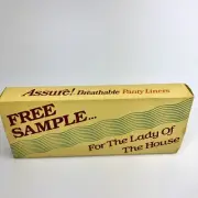 Vintage Assure Breathable Panty Liners - SEALED - NIP - Free Ship!