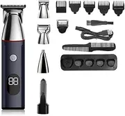 Hair Trimmer Beauty Trimmer Digital Display Multifunctional Hair Clipper Electric Hair Clipper Men'S Hair Removal Device