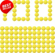 Refill Pack Ammo Balls Compatible with Nerf Rival Gun, Yellow Bulk Foam Bullets
