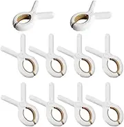 OFFSCH Versatile Home Fixing Clips 10 Pack Windproof Quilt Clips Strong Duvet Cover Clamps Non-Slip Blanket Holders