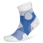 Balega Support Quarter Sports Socks Dry Feet Running US W 11-13/M 9.5-11.5 White