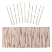 600 Pieces Small Waxing Sticks Brow Wax Sticks Wooden Wax Applicator Sticks f...