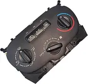 Car Air Conditioner Adjustment Switch Panel Air Conditioner Controller Cooling and Heating Switch AC Switch Compatible for Peugeot 307