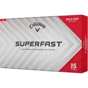 Callaway Superfast Red 15-Pack Golf Balls