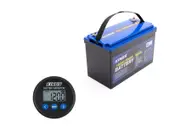 Kings 500A Battery Monitor with Shunt + 120Ah Lithium Battery Prismatic Cells LiFePO4