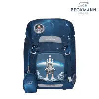 在飛比找Yahoo奇摩購物中心優惠-Beckmann-Classic兒童護脊書包22L-3D太空