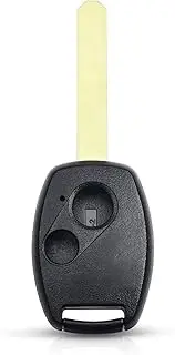 FLJKCT Car Key Shell 2/3/4 Buttons Car Key Case Shell Remote Cover,for Honda Cr-V Civic Insight Ridgeline 2003 2008 2009
