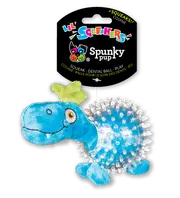 Lil Squeakers Dinosaur Ball Dog Toy By Spunky Pup - Small - New, With Tags