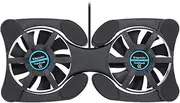 Mini Portable Folding Foldable USB Dual Fan Cooler Cooling Pad for PC Laptop Notebook 7 VCXN