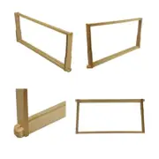 10 Pcs Deep Beehive Frames Wood Unassembled