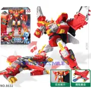 Miniforce Super Dino Power PTERA SKY Red Pteranodon Transformation Robot car