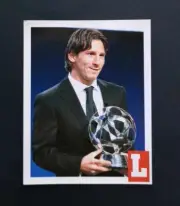 MESSI - 2010 Album "Stars from European Soccer" from Peru. Libero Sticker 31