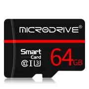 64GB Data Transmission C10 Class 10 High Speed TF Memory Card With Card Adapter For Smart Phone Xiaomi Redmi Note 8 Note 8 Pro Tablet PC GPS Camera Car DVR
