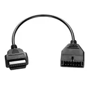Car 12 Pin OBD1 To 16 Pin OBD2 Convertor Adapter Cable For GM Diagnostic Scanner