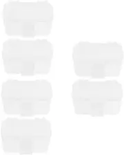 Kisangel Sets Plastic Box Portable Worm Bait Box for Blood Worm Breeding Storage Pcs