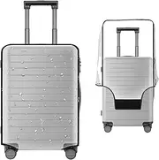 [DULEIAU RAVFD] Clear PVC Suitcase Cover Protector for 30 Inch Luggage Waterproof Travel Dust Cover Wheeled Suitcases Transparent Durable Luggage Protector Fits 30 Suitcase Easy On Off