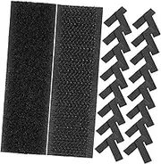 Gatuida 50Pcs Self Adhesive Hook and Loop Tapes Replaceable Strips for Shoes Clothes and Crafts Strong Adhesive for Home Organization and Decor