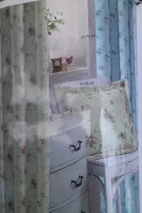 在飛比找Yahoo!奇摩拍賣優惠-台中市窗簾-MIT印花系列鄉村風 三明治遮光窗簾布