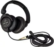 Behringer HPX6000 Professional DJ Headphones, Black