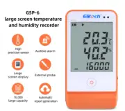 Humidity & Temperature Data Logger Recorder Refrigerator Cold Chain 2 Probes