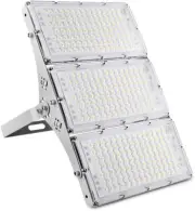 CHARON 300W LED Flood Light, 24000LM Super Bright Outdoor Daylight White