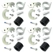 4PCS Torsion Spring Sealing Washer Bushing SPLINE SCREW For STIHL 038 MS380 New