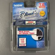 Brother P-Touch Electronic Labeling System Abrasion,UV, & Spill Resistant 12MM