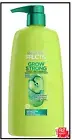 Garnier Fructis Grow Strong Shampoo Less Breakage Healthier Hair, 33.8 Ounces