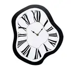 'S Twisted Clock, INS Wall Clock, Silent Wall Clock, Simple Clock for6111